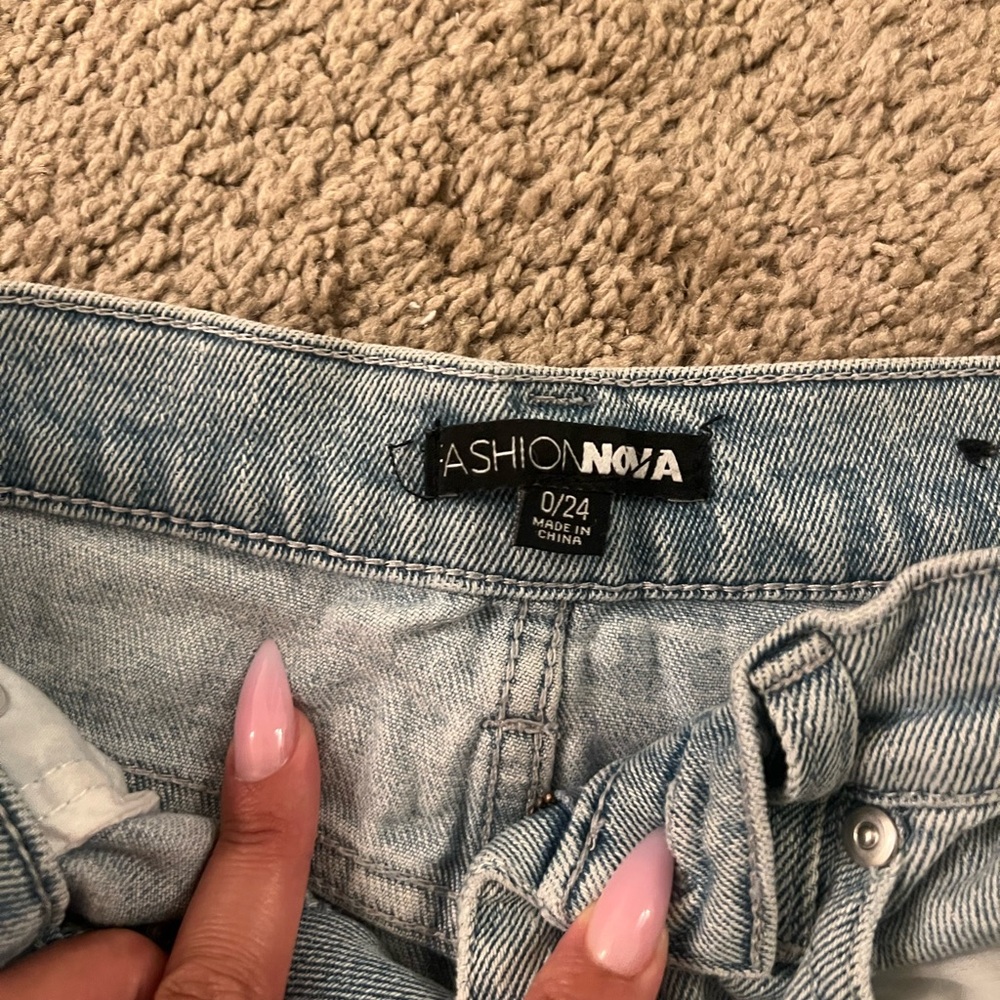 Fashion nova Jean shorts